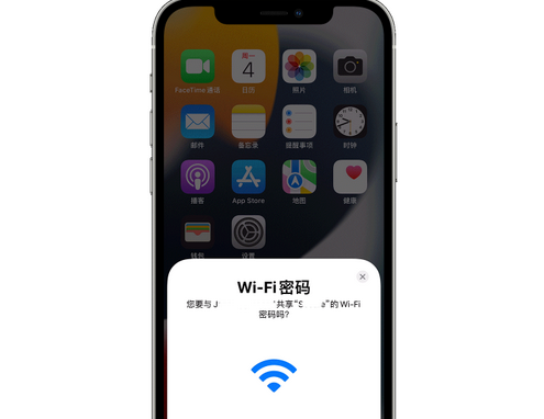 塔洋镇苹果15维修店分享iPhone15如何共享Wi-Fi密码 