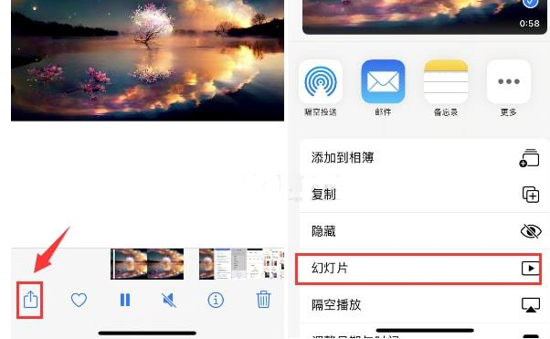 塔洋镇苹果15维修预约分享iPhone15相册视频如何循环播放 